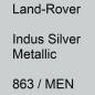 Preview: Land-Rover, Indus Silver Metallic, 863 / MEN.